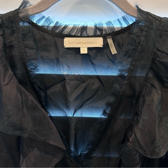 LoveShackFancy Britte Mini Dress - Picture 3 of 3